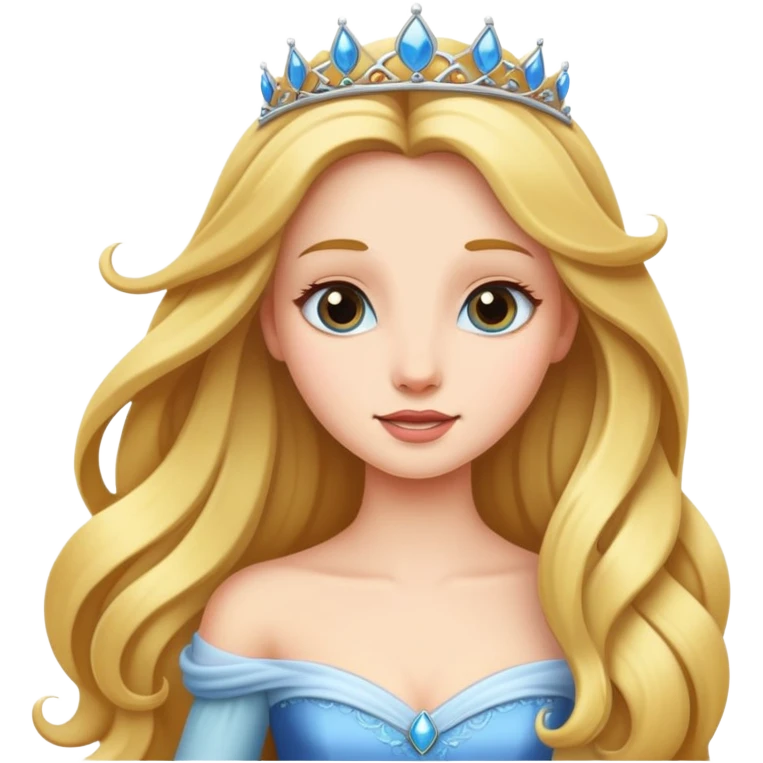 cartoon princess emoji