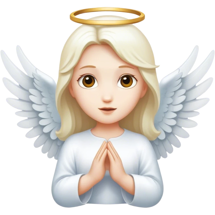Angel  wings spread emoji