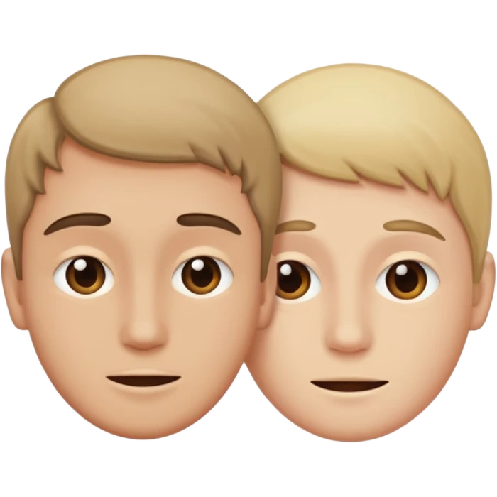 two face emoji