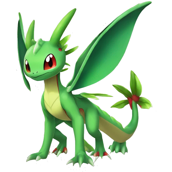 Anthro Cool Edgy Legendary Colorful Shy Shiny Fakemon-Pokémon-Flygon-Fantasy-Creature With Full Body Detailed High Quality emoji