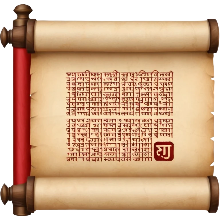 now create a hindi emoji depicting the language solely emoji