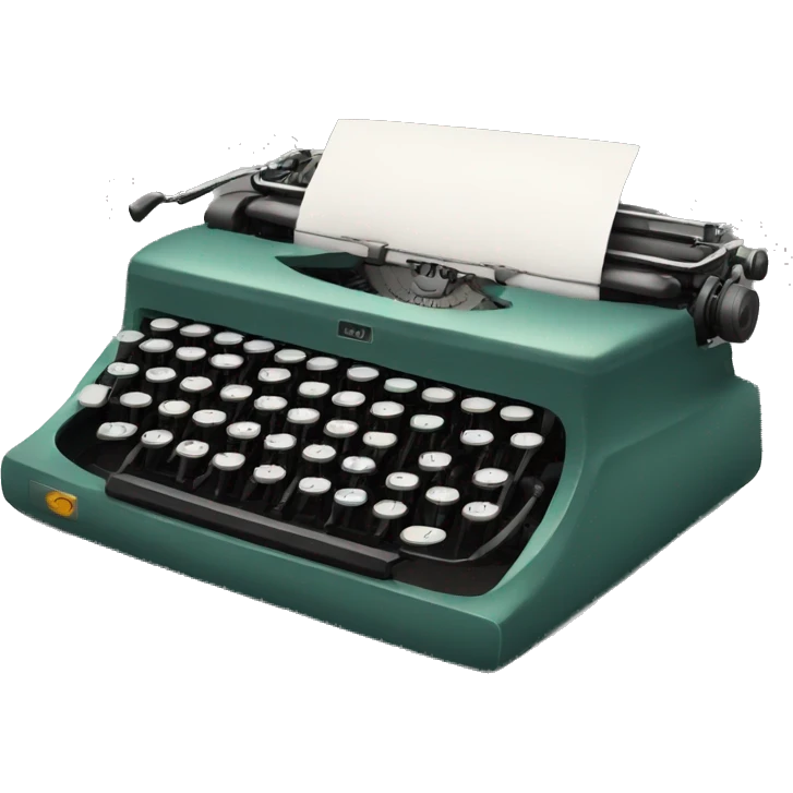 typewriter emoji