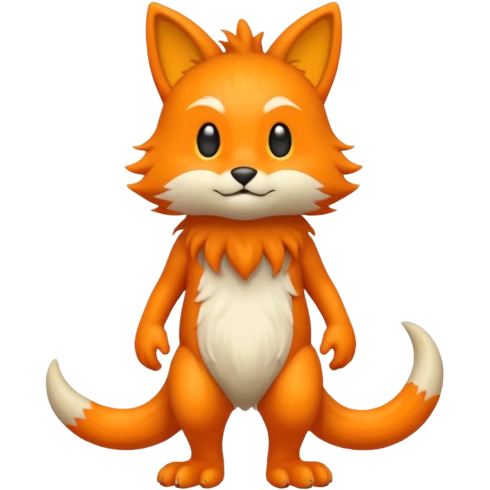 a "lombax" creature (full body) emoji