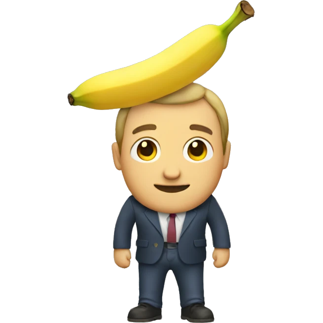 Bob with banana emoji
