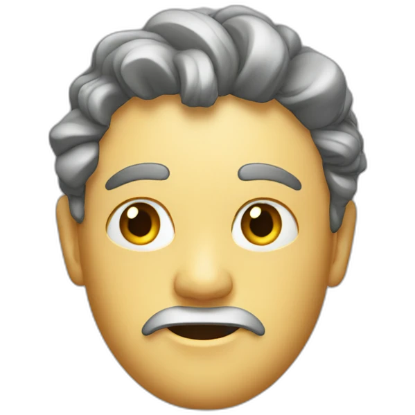 spinning head emoji