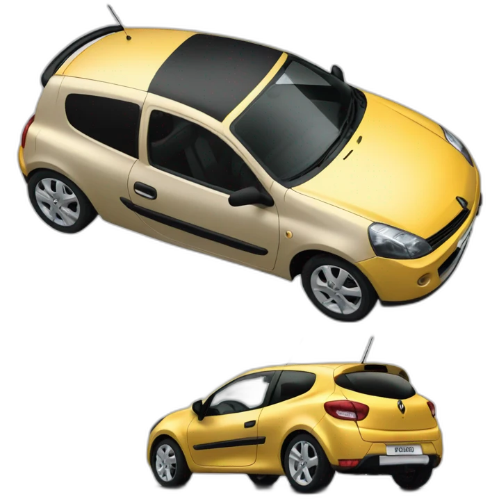 Car Renault Clio 2 emoji