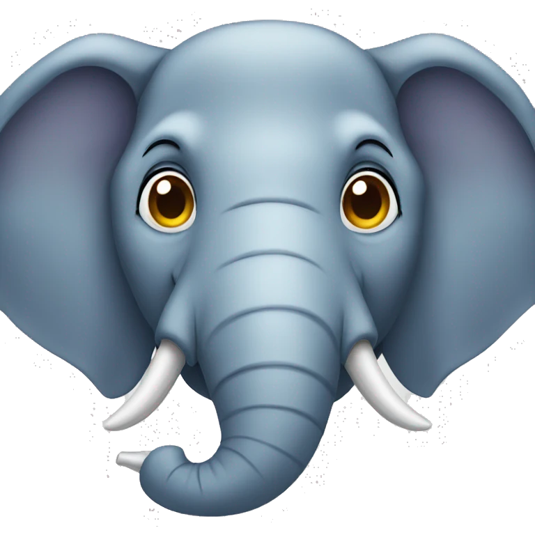 elephant face emoji
