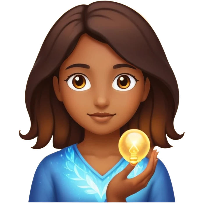 magic brown girl emoji