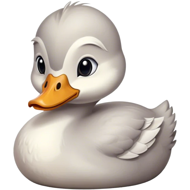 brzydkie kaczątko emoji