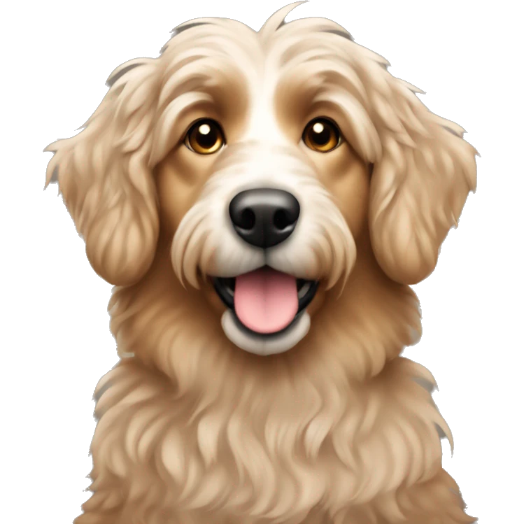 Tan Aussie Doodle emoji