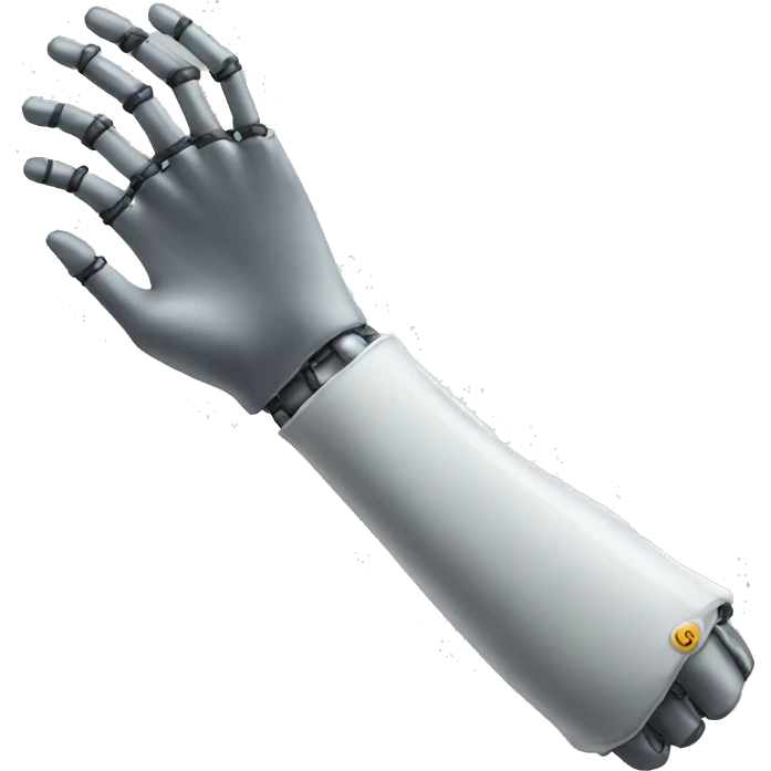 Prosthetic arm emoji