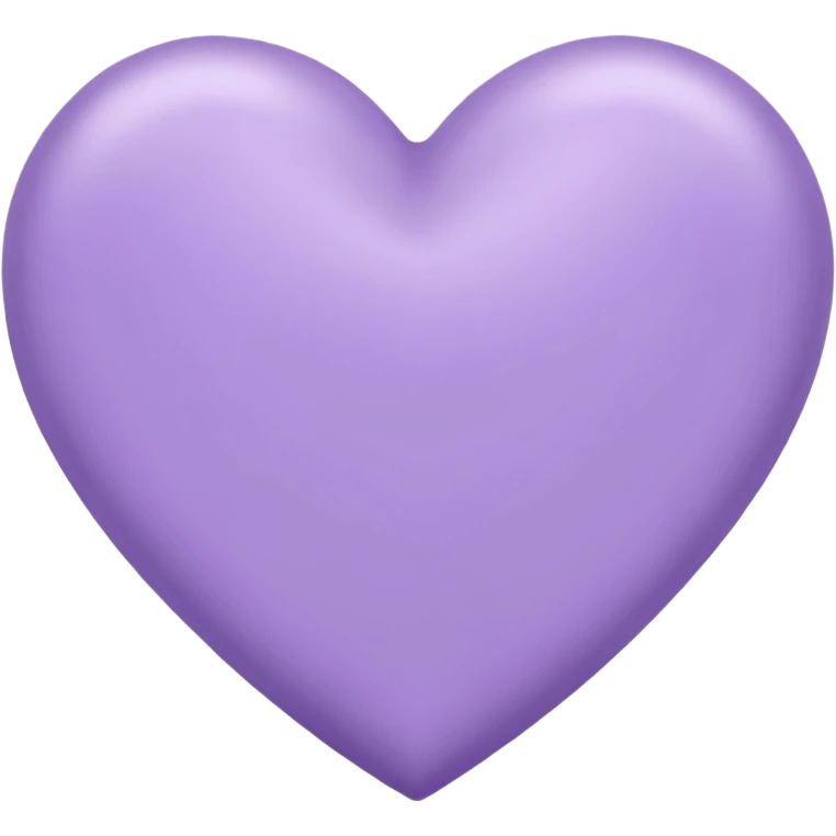 lavender heart  emoji