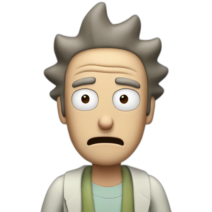 Rick Of Rick and morty emoji