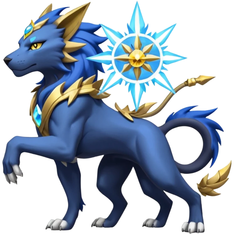 Luxray-Raikou-Solgaleo-fusion emoji