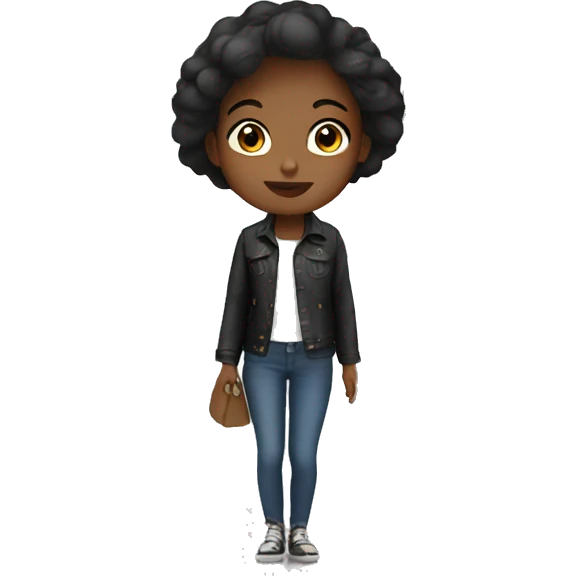Girl in Paris  emoji