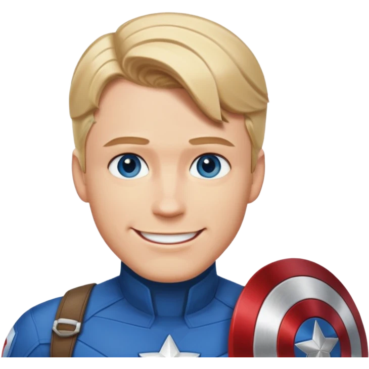Captain America Steve Rogers emoji