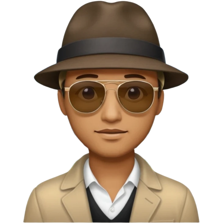 un hombre con una casa blanca emoji