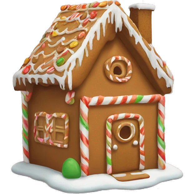Gingerbread house  emoji