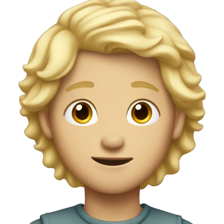 blonde haired boy emoji