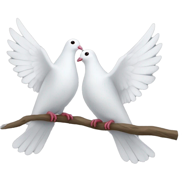 Doves emoji