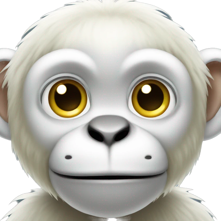 White monkey emoji