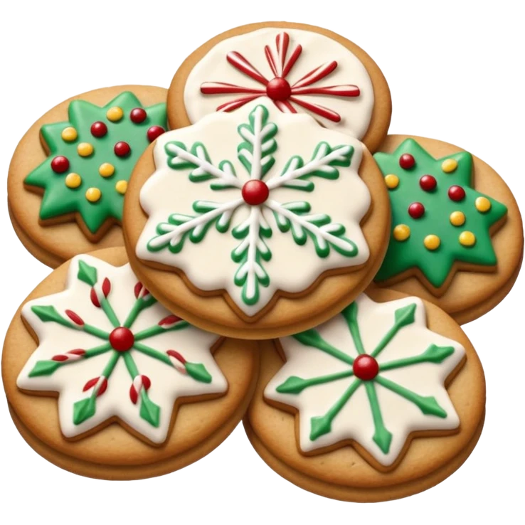 Christmas cookies emoji