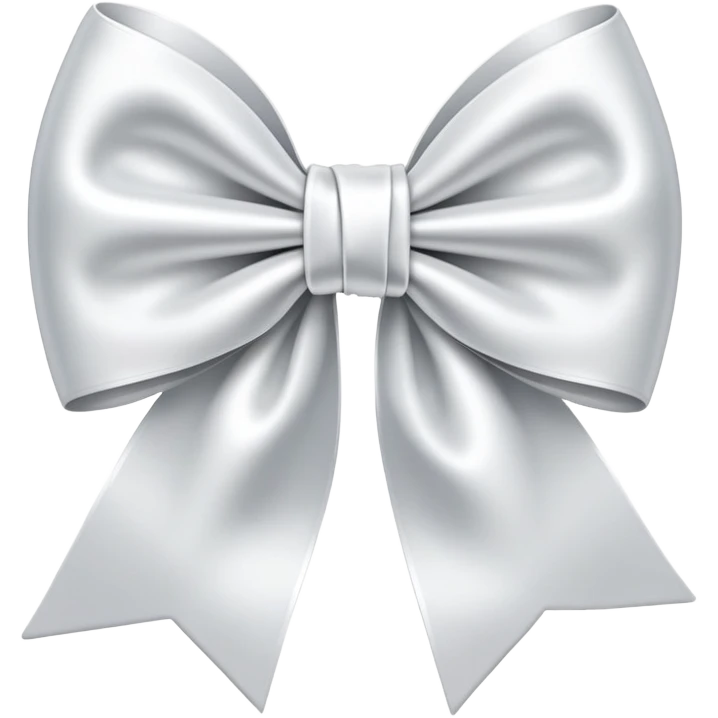 white bow  emoji