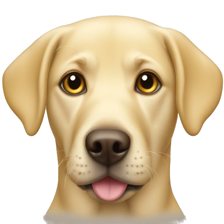 Yellow Labrador Retriever  emoji