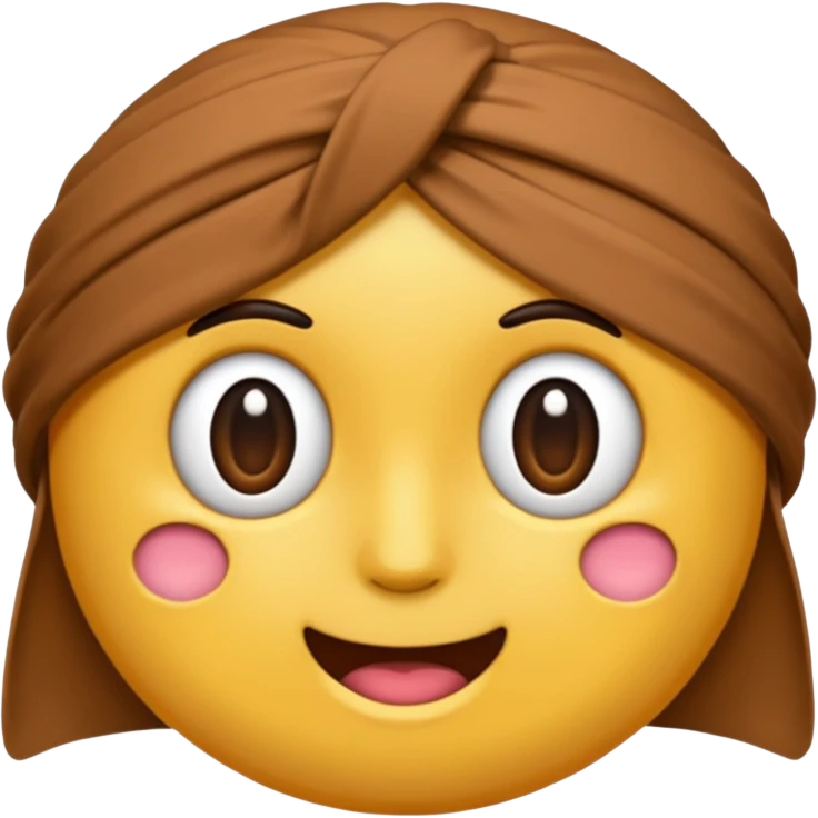 Um emoji da fruta tâmara, faça a do estilo de todas as outras frutas emoji