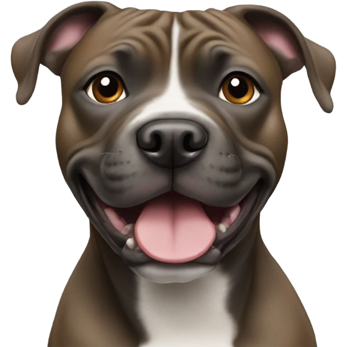 Staffordshire bull terrier emoji