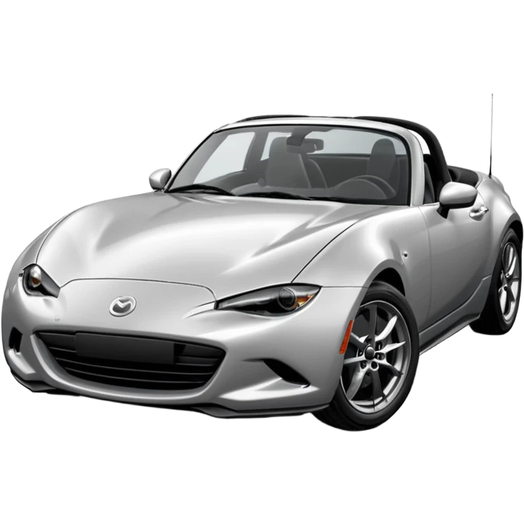mx-5 NC silver hardtop emoji