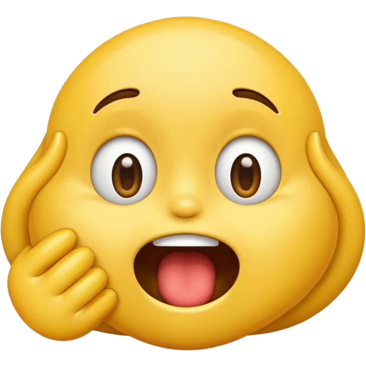 Ein Emoji der rülpst emoji