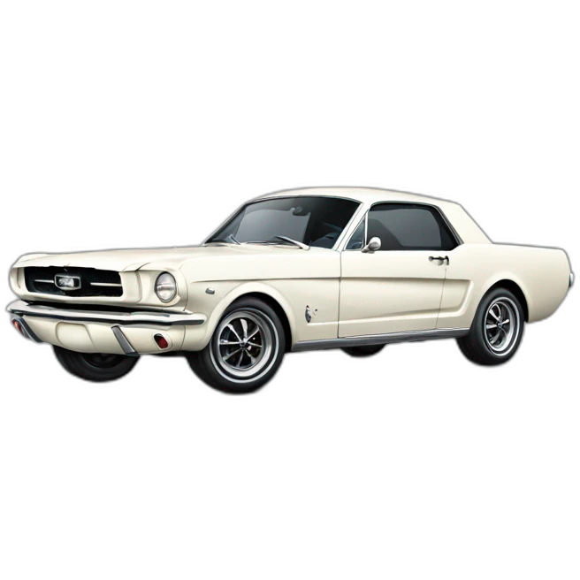 1966 mustang coupe emoji
