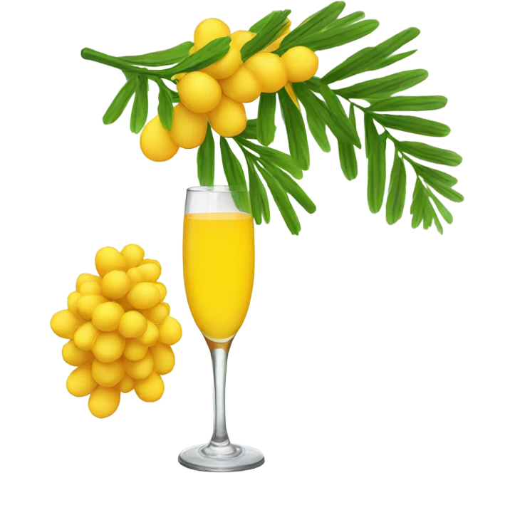 Mimosa emoji