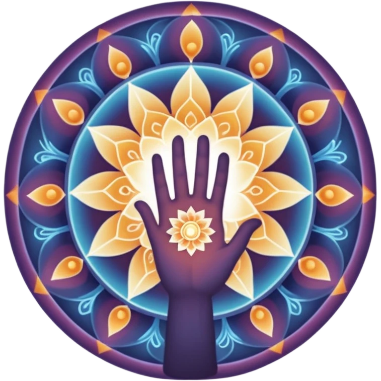 A divine abstract force creating humans through karma,
shown as a luminous cosmic hand made of light (not realistic),
forming a human figure from particles.
Hindu spiritual aura, sacred geometry, subtle mandala lines,

 
 emoji