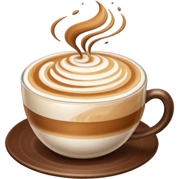 Dancing cappuccino  emoji