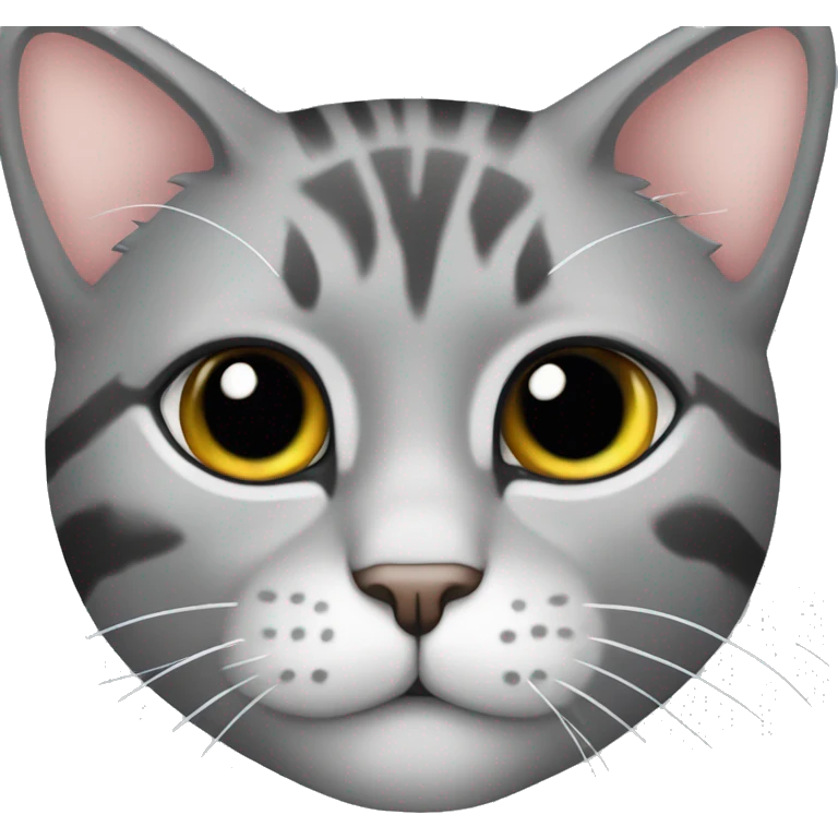 Серый котик  emoji