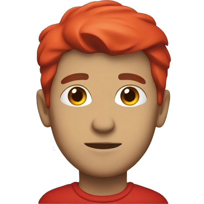 Red vinyl emoji