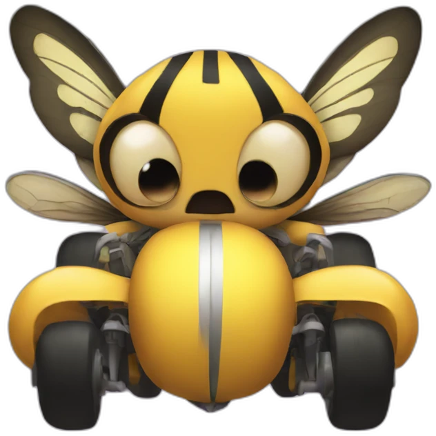 a super bee emoji