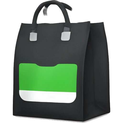 Uber eats deivery bag emoji