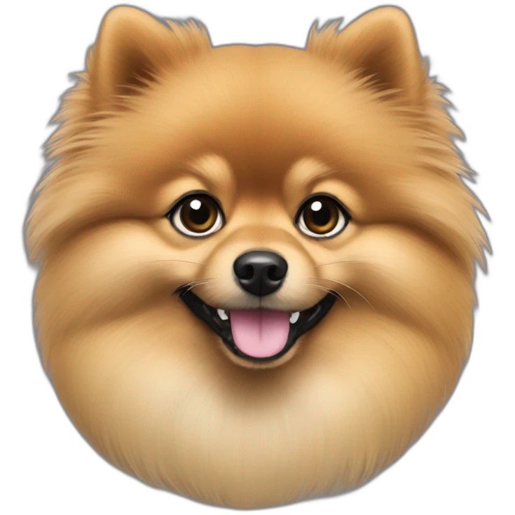 pomeranian-spitz-black emoji