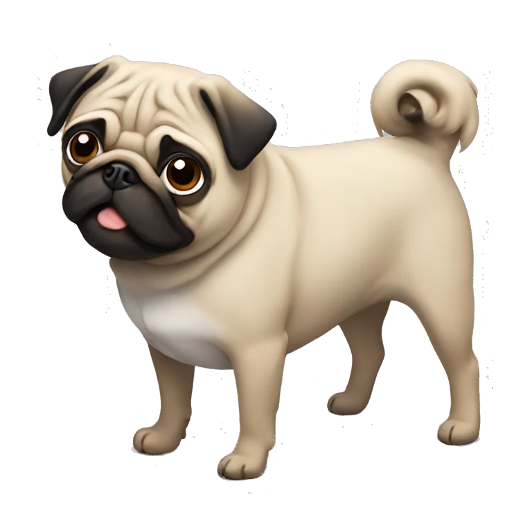 Pug emoji