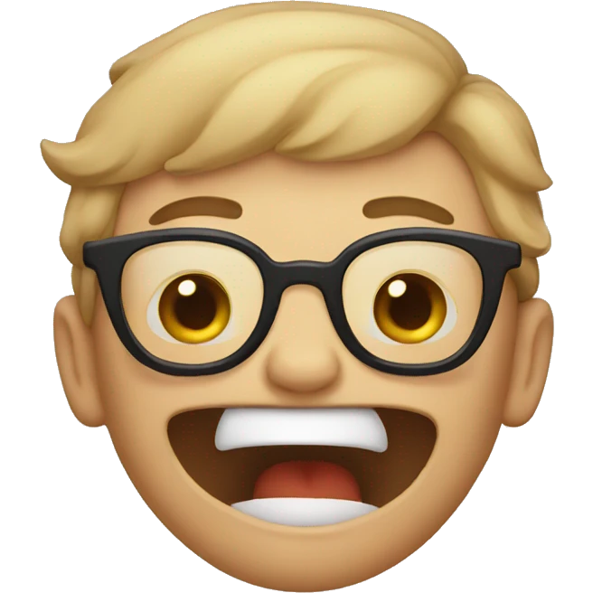 Mewing person emoji