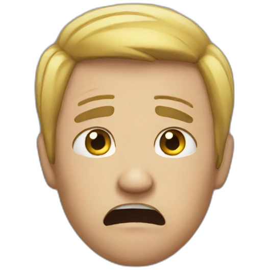 Frustration emoji
