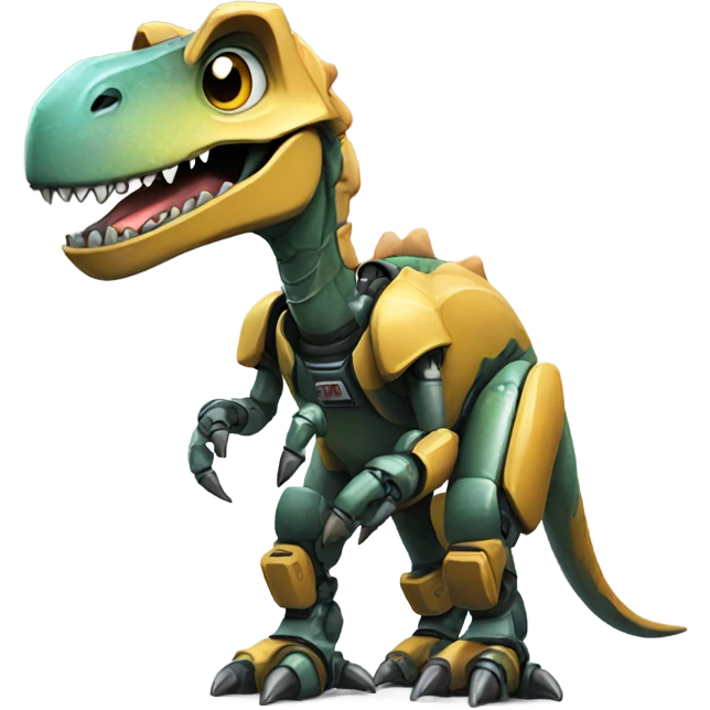 Dinosaur Robot emoji
