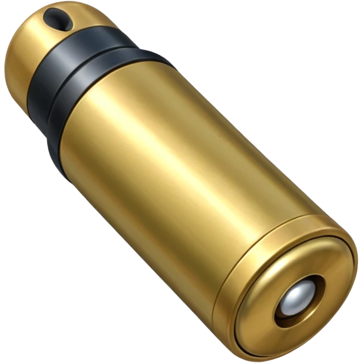 a single bullet sligly ratated to the right side emoji