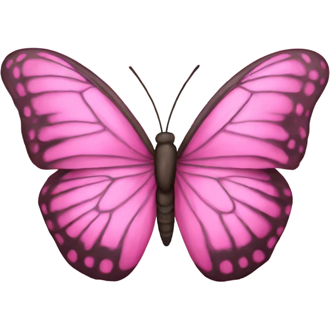 Buterfly pink emoji