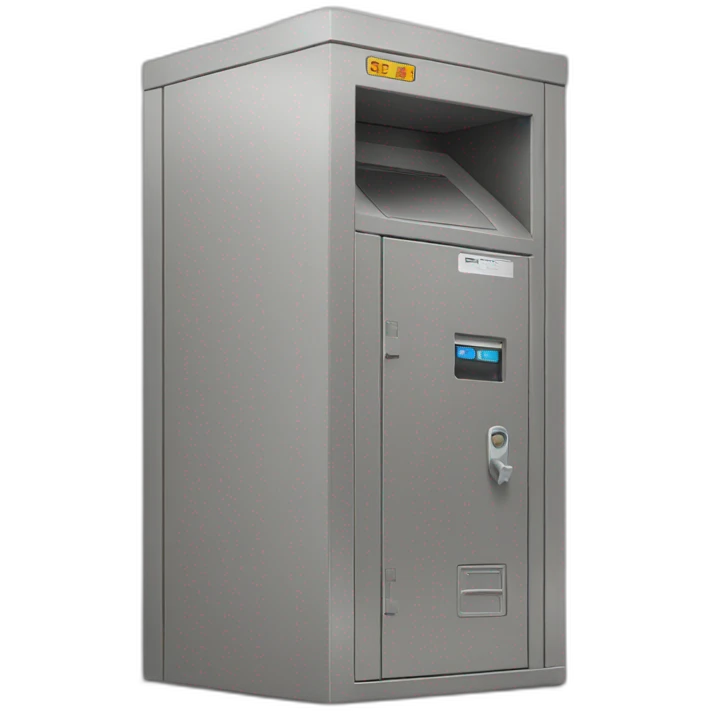 Parcel locker machine  emoji