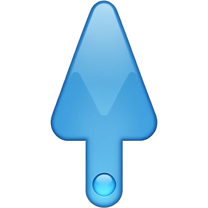 Blue Exclamation mark emoji