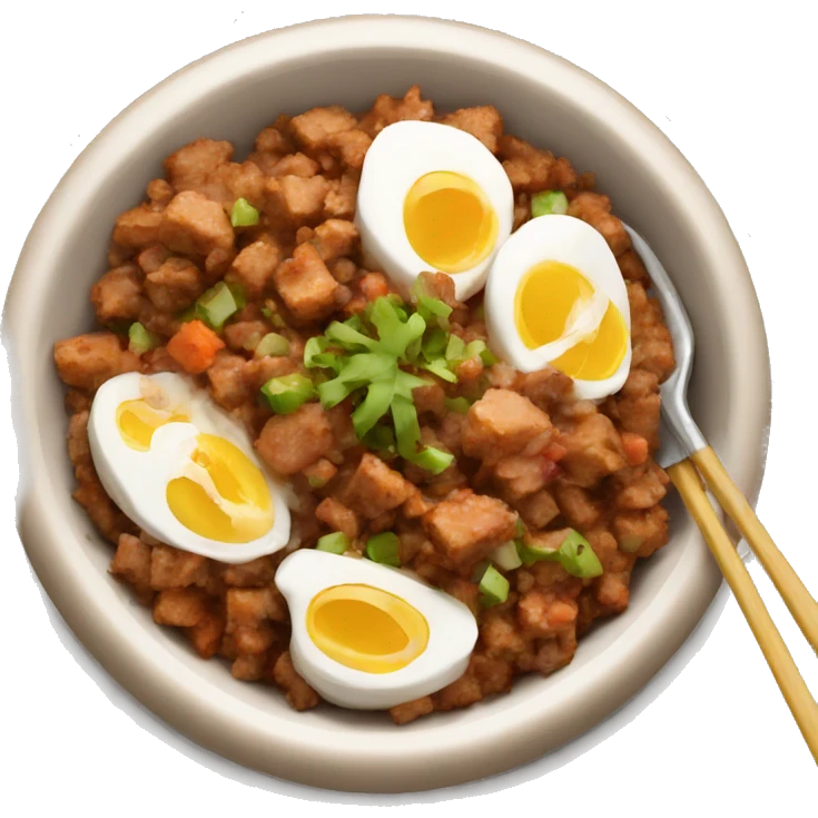 Sizzling sisig emoji
